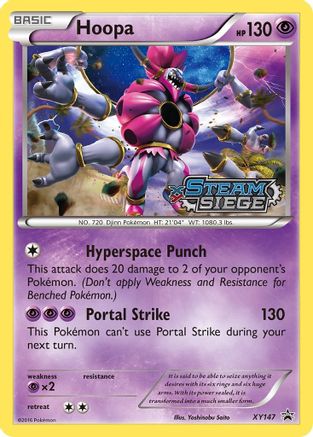 Hoopa (XY Steam Siege Prerelease) XY147/211 - Holofoil