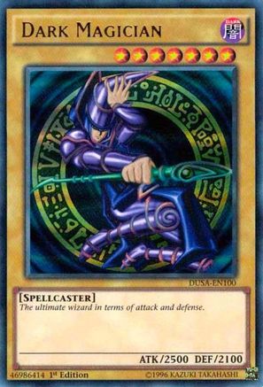 Dark Magician (DUSA-EN100) - Duelist Saga 1st Edition