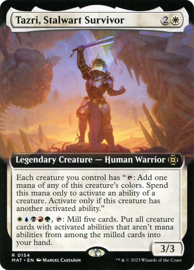 Tazri, Stalwart Survivor (MAT-154) - : (Extended Art)