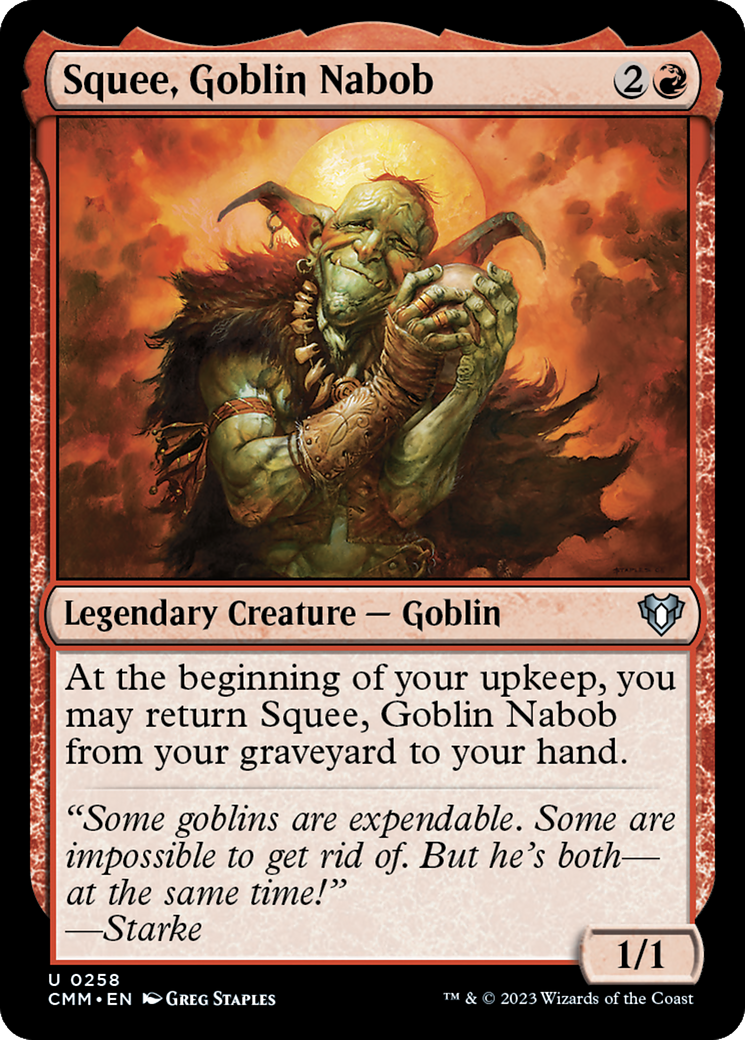 Squee, Goblin Nabob (CMM-258) -