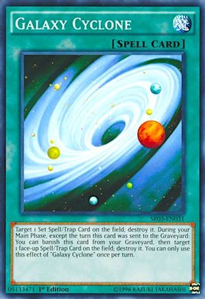 Galaxy Cyclone (SR03-EN031) - Structure Deck: Machine Reactor Unlimited