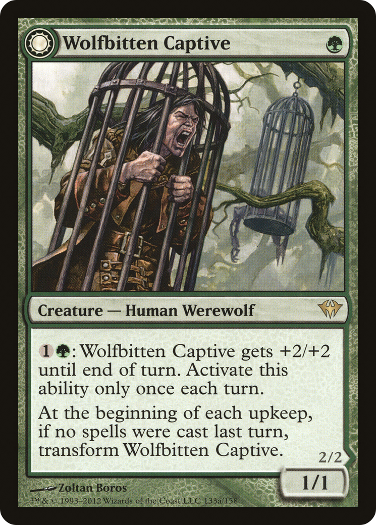 Wolfbitten Captive // Krallenhorde Killer (DKA-133) - : (Double Faced Transform) Foil