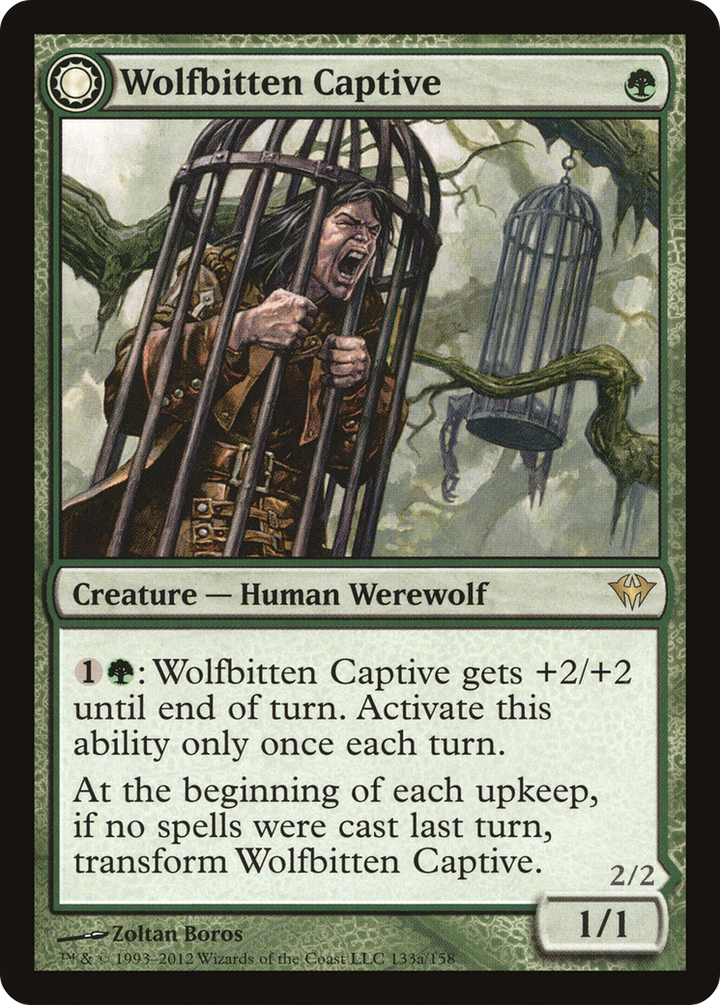 Wolfbitten Captive // Krallenhorde Killer (DKA-133) - : (Double Faced Transform) Foil