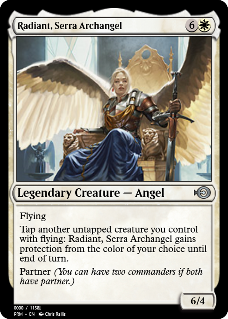 Radiant, Serra Archangel (PRM-86316) -