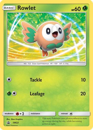 Rowlet - SM22 SM22/248 - Holofoil