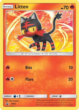 Litten - SM23 SM23/248 - Holofoil