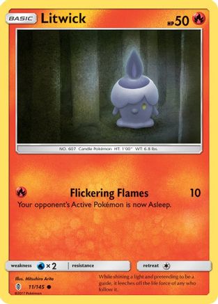 Litwick 11/145 - Reverse Holofoil