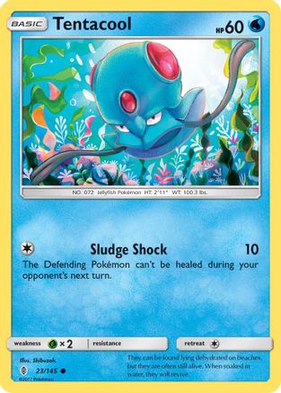 Tentacool 23/145 - Reverse Holofoil