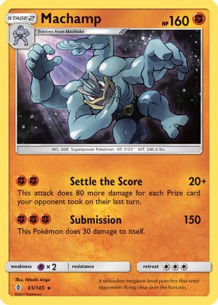 Machamp 65/145 - Holofoil