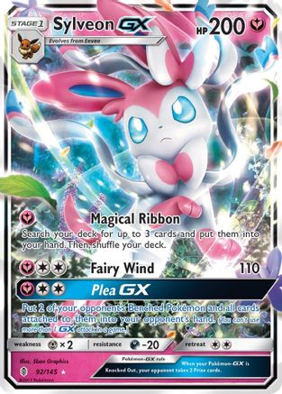 Sylveon GX 92/145 - Holofoil