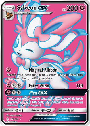 Sylveon GX (Full Art) 140/145 - Holofoil