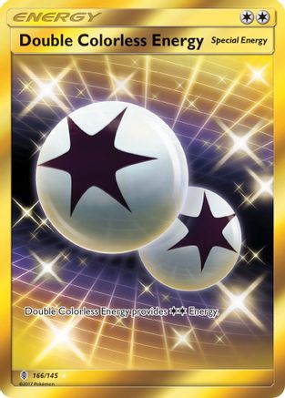 Double Colorless Energy (Secret) 166/145 - Holofoil