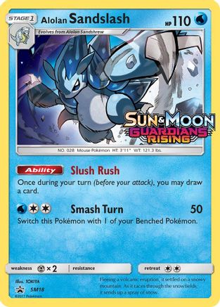 Alolan Sandslash - SM18 (Prerelease) SM18/248 - Holofoil