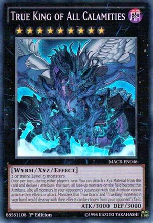 True King of All Calamities (MACR-EN046) - Maximum Crisis 1st Edition