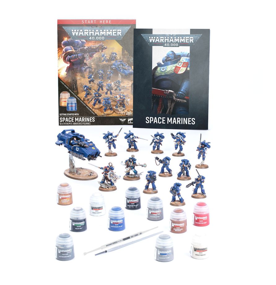 Getting Started With Space Marines & Paints