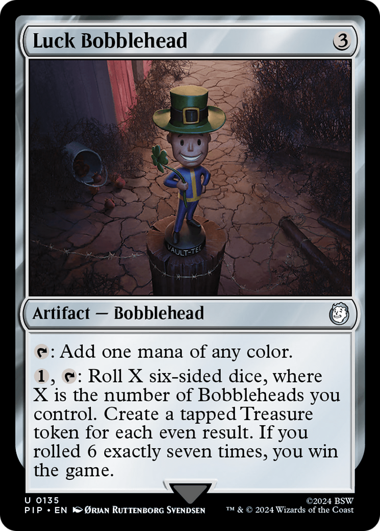 Luck Bobblehead (PIP-135) -  Foil