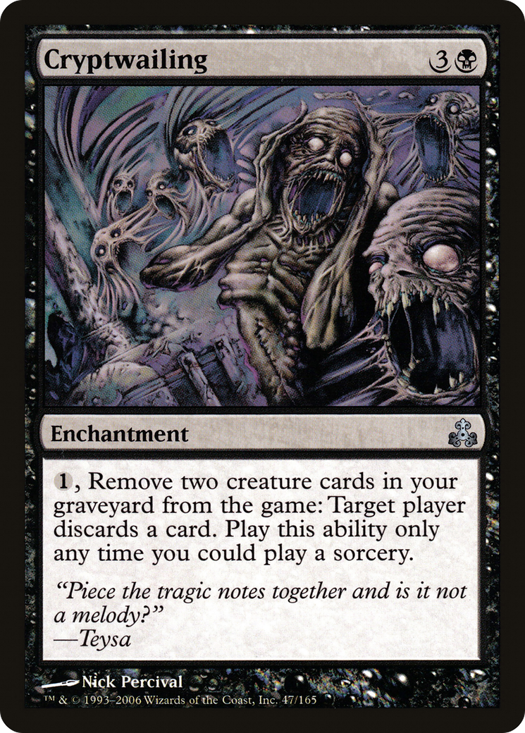 Cryptwailing (GPT-047) -  Foil