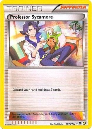 Professor Sycamore - 107a/122 (Holofoil) 107a/122 - Holofoil