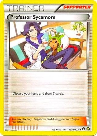 Professor Sycamore - 107a/122 (Non-Holo) 107a -