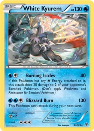 White Kyurem - 21/124 (XY Fates Collide) 21 -