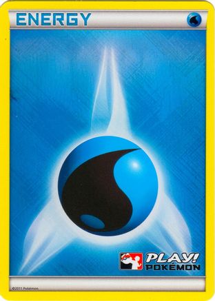 Water Energy (2011 Play! Pokemon) - Holofoil