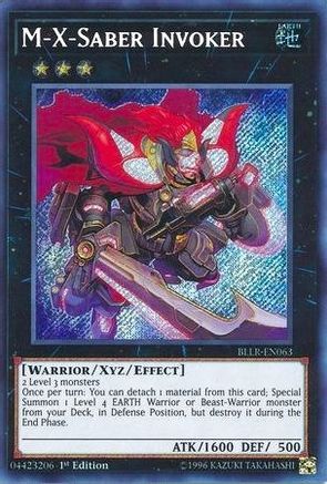 M-X-Saber Invoker (BLLR-EN063) - Battles of Legend: Light's Revenge 1st Edition