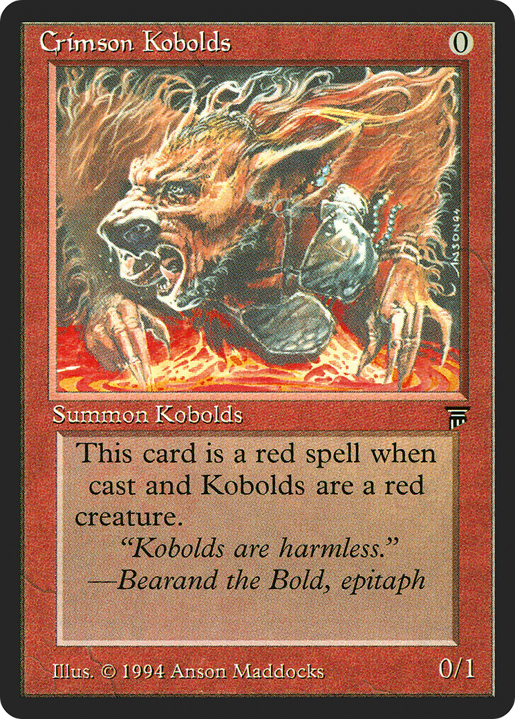 Crimson Kobolds (LEG-139) -