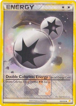 Double Colorless Energy - 103/123 (League Promo) 103 - Reverse Holofoil