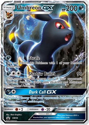 Umbreon GX - SM36 SM36/248 - Holofoil