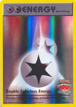 Double Colorless Energy - 90/108 (North America Championships) 90 - Holofoil