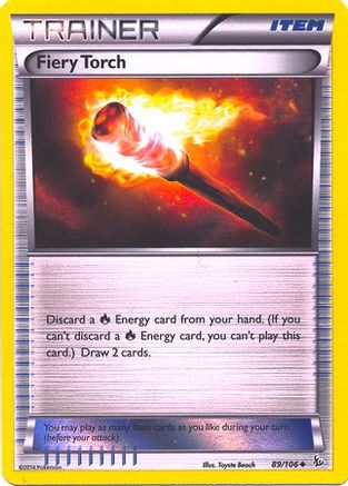 Fiery Torch - 89/106 (Sheen Holo) 89 - Reverse Holofoil