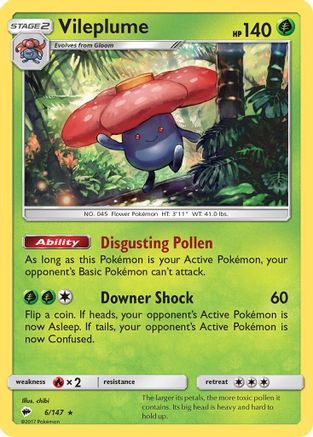 Vileplume 6/147 - Holofoil