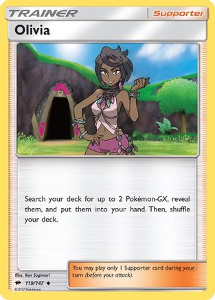 Olivia 119/147 - Reverse Holofoil