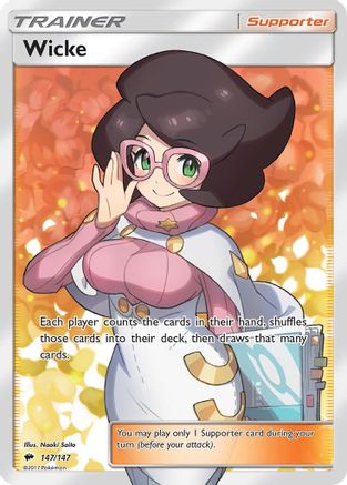 Wicke (Full Art) 147/147 - Holofoil