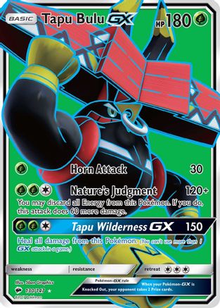 Tapu Bulu GX (Full Art) 130/147 - Holofoil