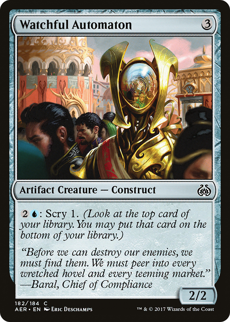 Watchful Automaton (AER-182) -  Foil