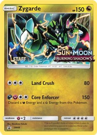 Zygarde - SM48 (Prerelease) [Staff] SM48 - Holofoil