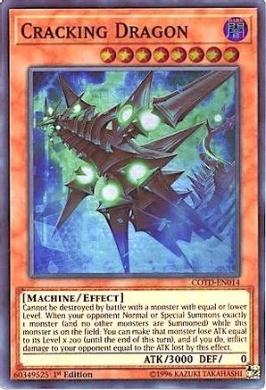 Cracking Dragon (COTD-EN014) - Code of the Duelist Unlimited