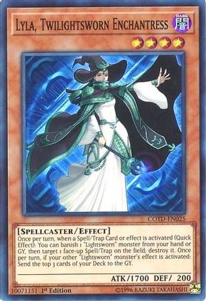 Lyla, Twilightsworn Enchantress (COTD-EN025) - Code of the Duelist Unlimited