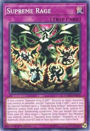 Supreme Rage (COTD-EN070) - Code of the Duelist Unlimited