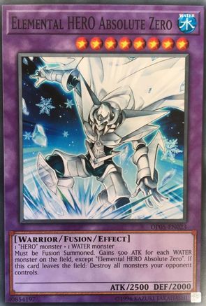 Elemental HERO Absolute Zero (OP05-EN023) - OTS Tournament Pack 5 Unlimited