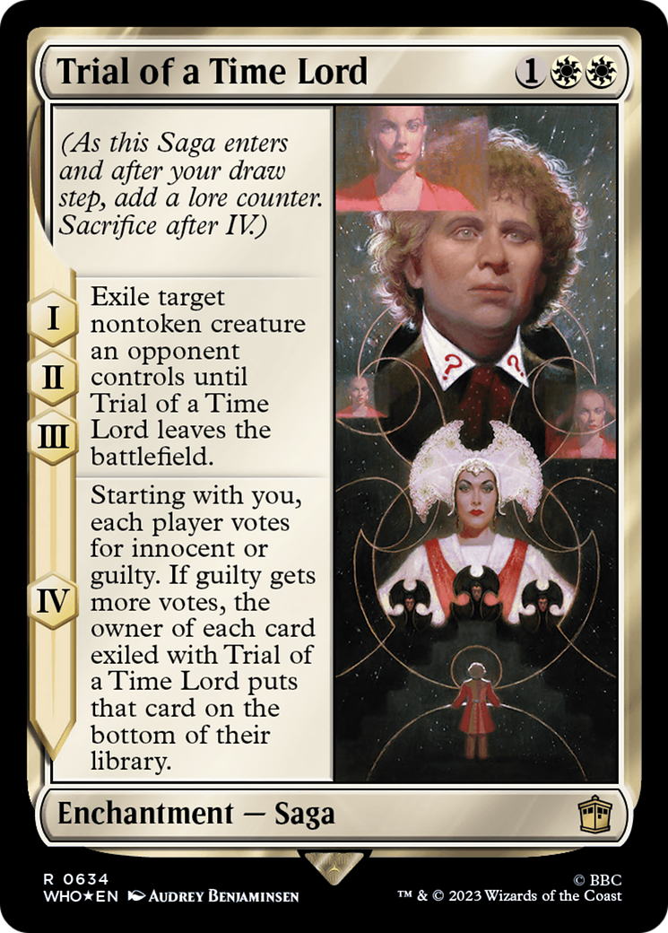 Trial of a Time Lord (WHO-634) -  Foil