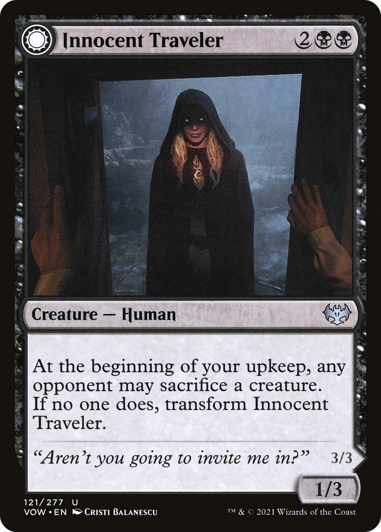 Innocent Traveler // Malicious Invader (VOW-121) - : (Double Faced Transform)