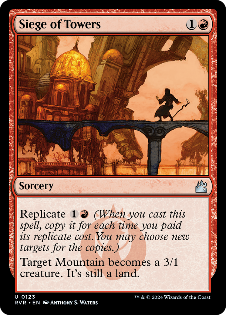 Siege of Towers (RVR-123) -  Foil