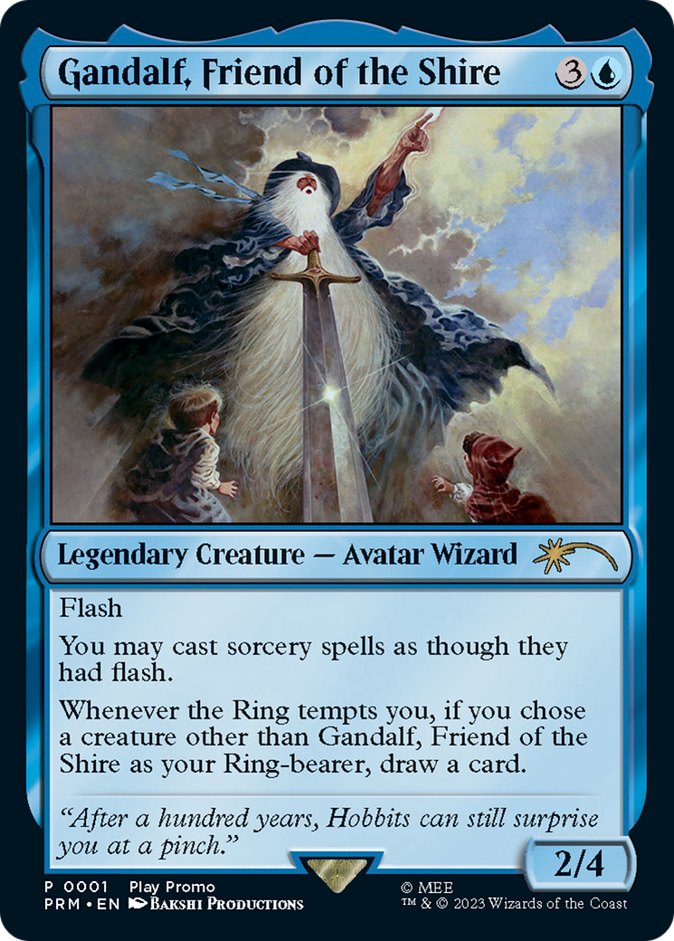 Gandalf, Friend of the Shire (PLAY-001) -  Foil