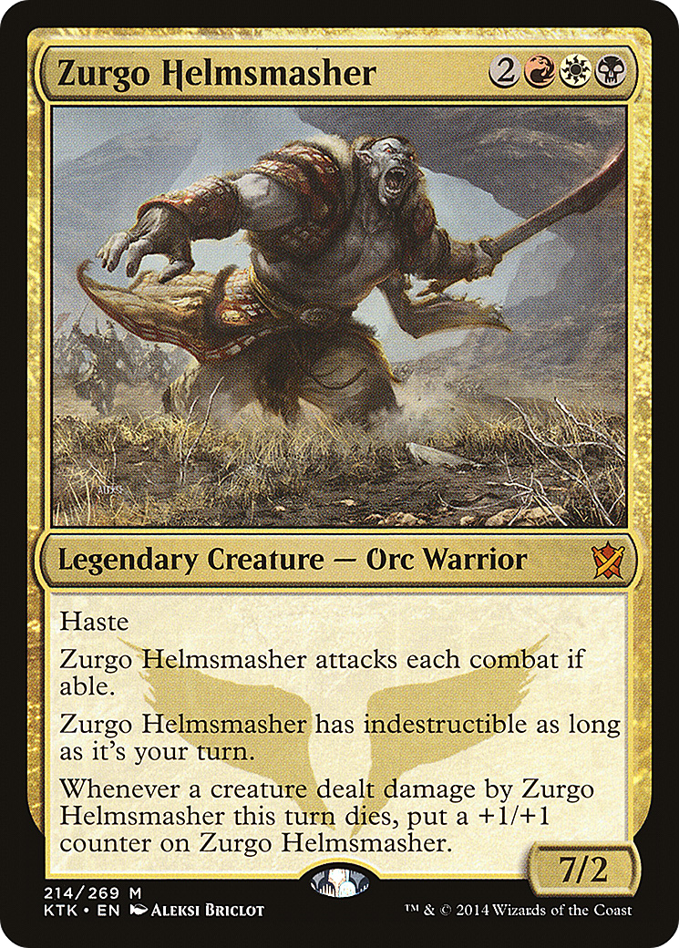 Zurgo Helmsmasher (KTK-214) -  Foil