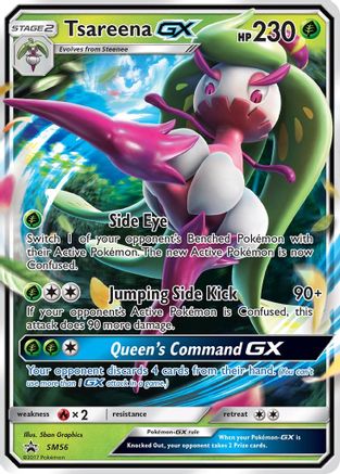 Tsareena GX - SM56 SM56/248 - Holofoil