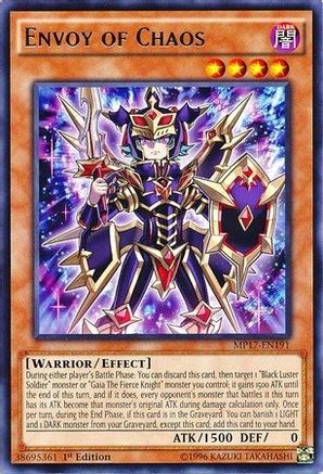 Envoy of Chaos (MP17-EN191) - 2017 Mega-Tins Mega Pack 1st Edition