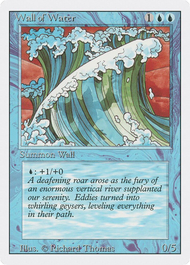 Wall of Water (3ED-091) -