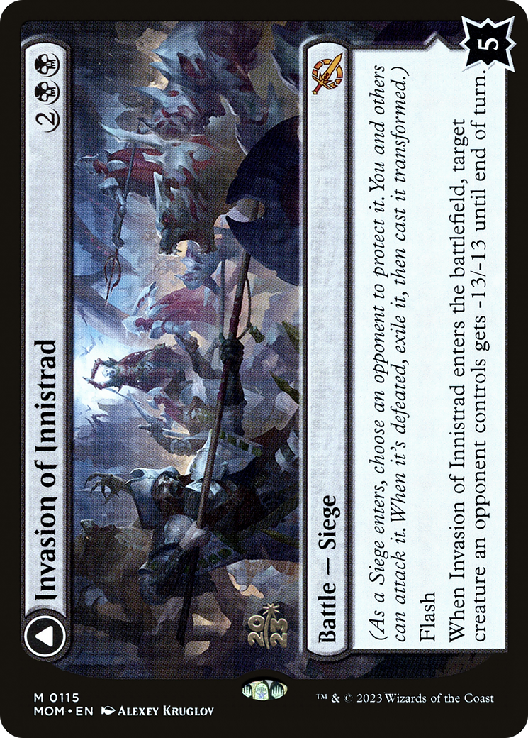 Invasion of Innistrad // Deluge of the Dead (PRE-115S) -  Foil